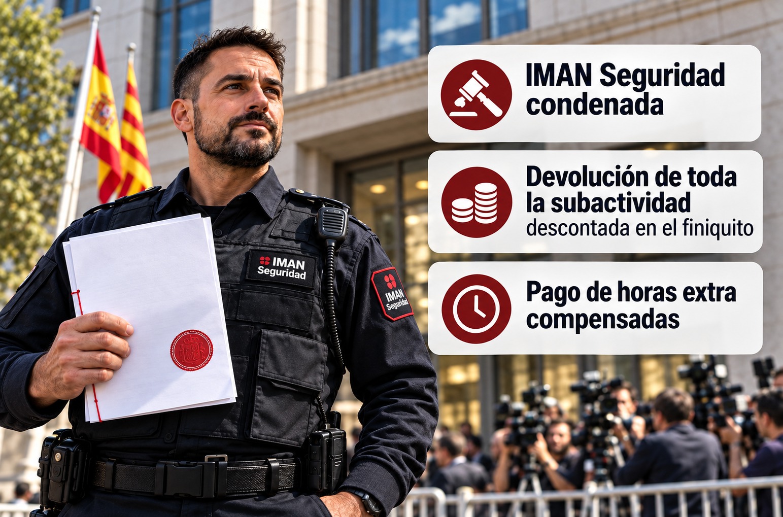 SERVICIOS JURÍDICOS: Condena a IMAN por descontar subactividad y compensar indebidamente horas